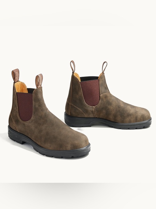 Blundstone Shoes - Blundstone 585 Classic Chelsea Boots Mens 10 US Rustic Brown AUS 9